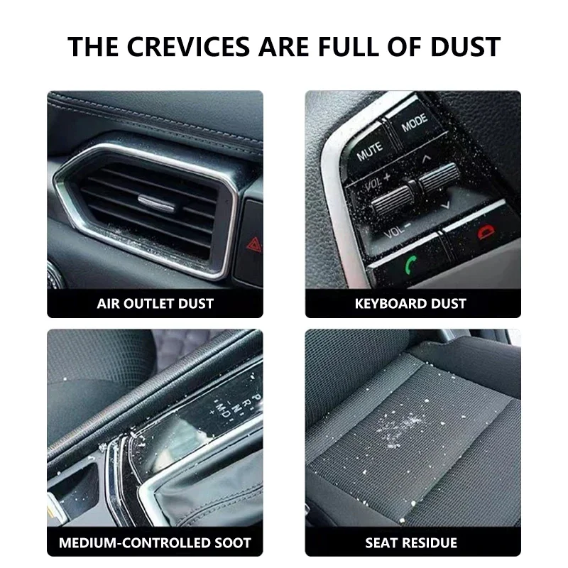 Car Interior Cleaning Tool Dashboard Air Outlet Soft Brush For Dacia Duster Logan Sandero 2 Mcv Sandero MK Cilo Stepway Goods 4