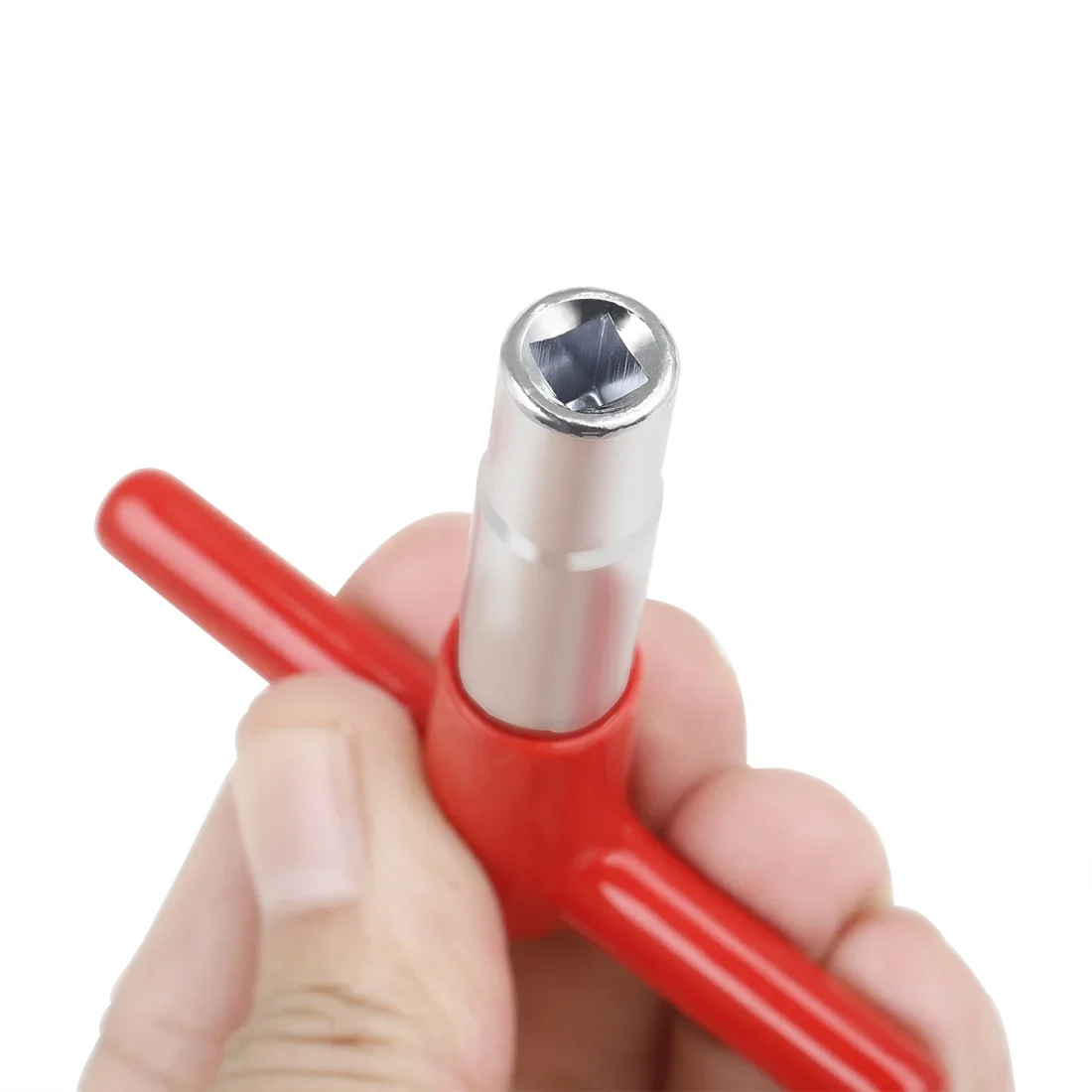 Drum Tuning Key Adjustment T-Wrench Zinc Alloy Silicone Protective Sleeve Percussion Musical Instrument Accessories Parts