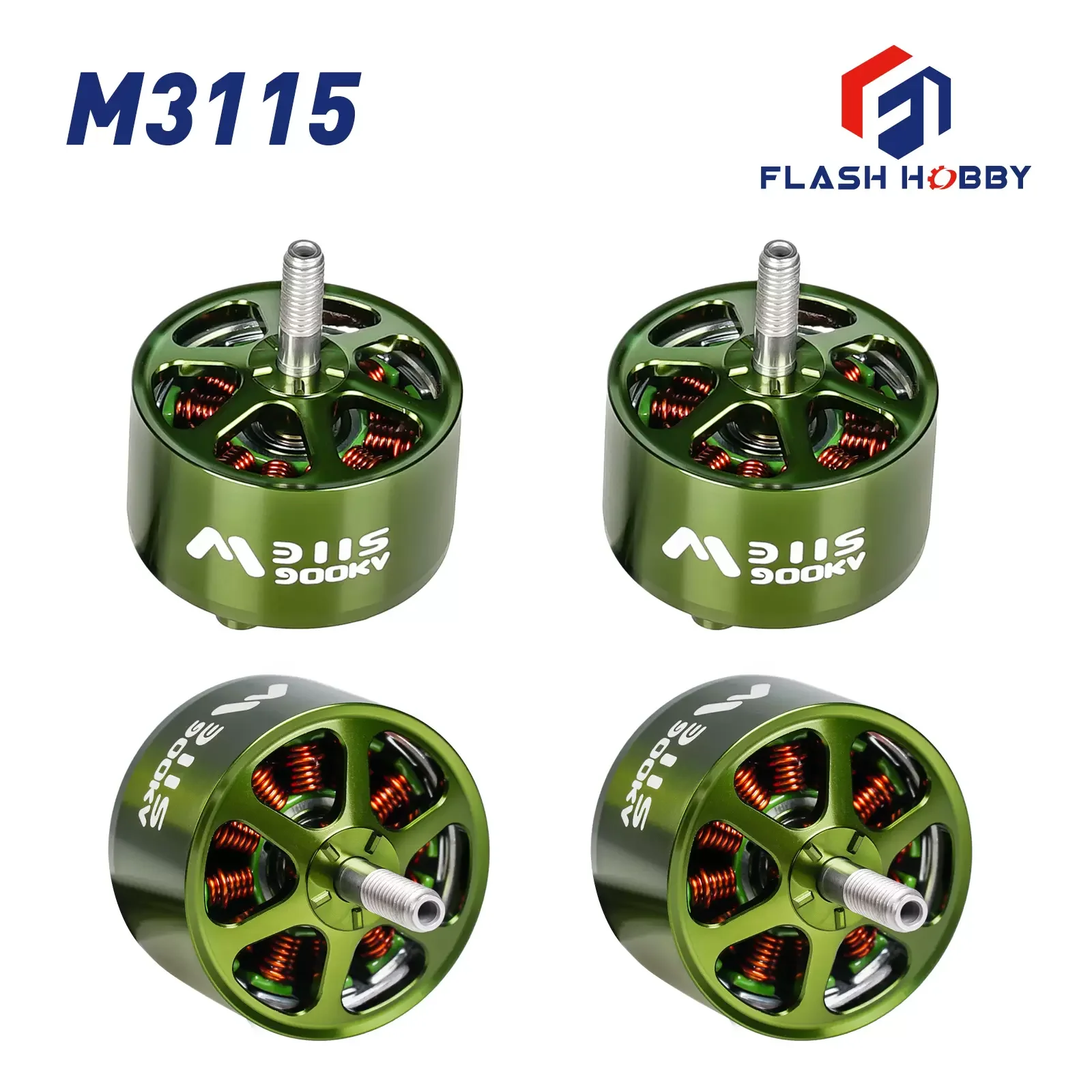 FLASHHOBBY Mars M3115 900KV Brushless Motor for Helicopters