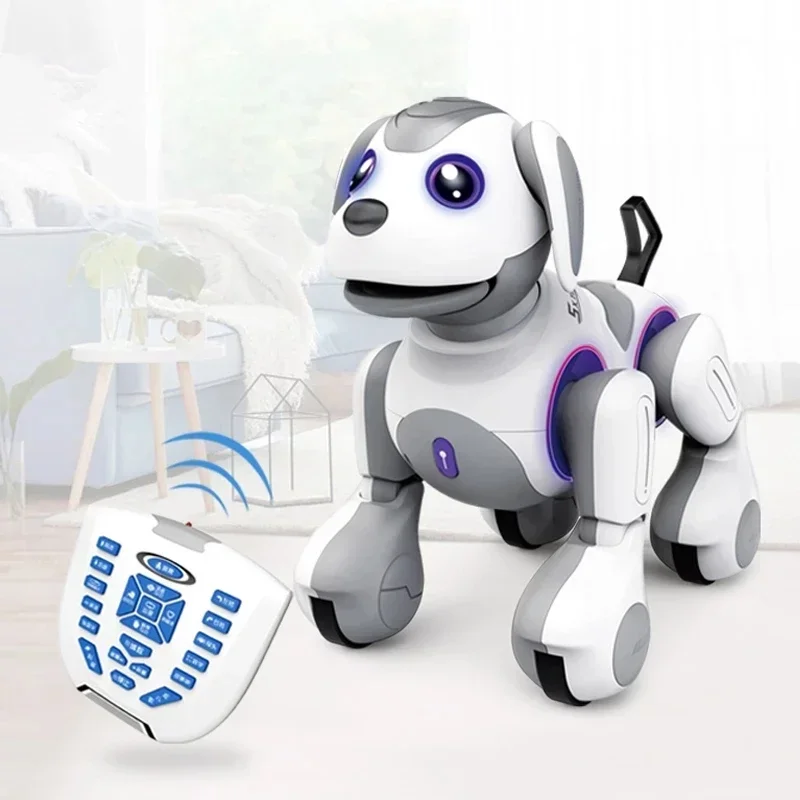 NEW Educational Remote Control dogs Toy Electronic Pet smart Robot Dog Voice Remote Control Music Song Children's Toy Child gift 5