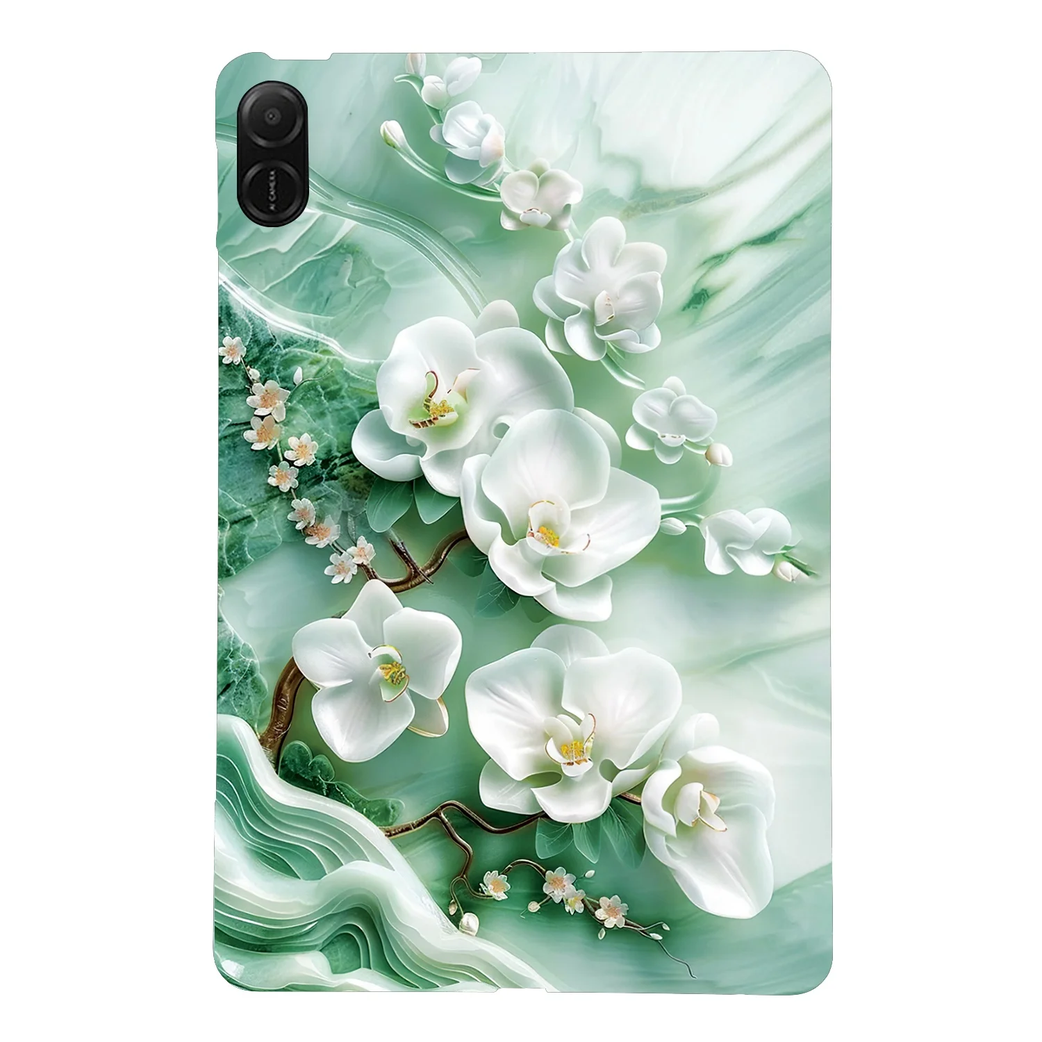 Colorful Silicone Tablet Case with TPU Painted Design