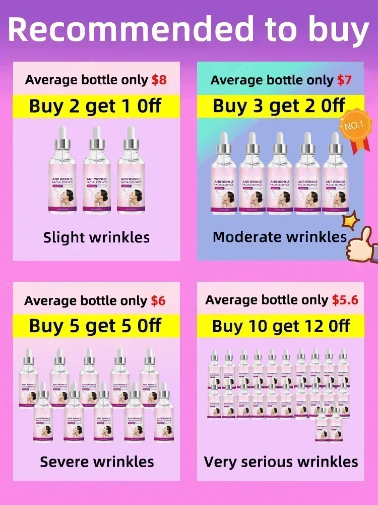 Reliable Anti Wrinkle Aging Effect Remove Facial Wrinkles Serum Remover Dark Spot Fade Melanin Anti Wrinkle Facial Serum 4