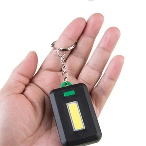 Image for Mini Portable COB Flashlight Emergency Keychain Li 