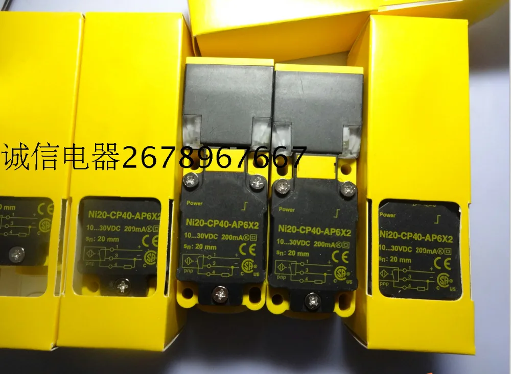 

NI20-CP40-AP6X2 NI20-CP40-AN6X2 новый высококачественный датчик приближения