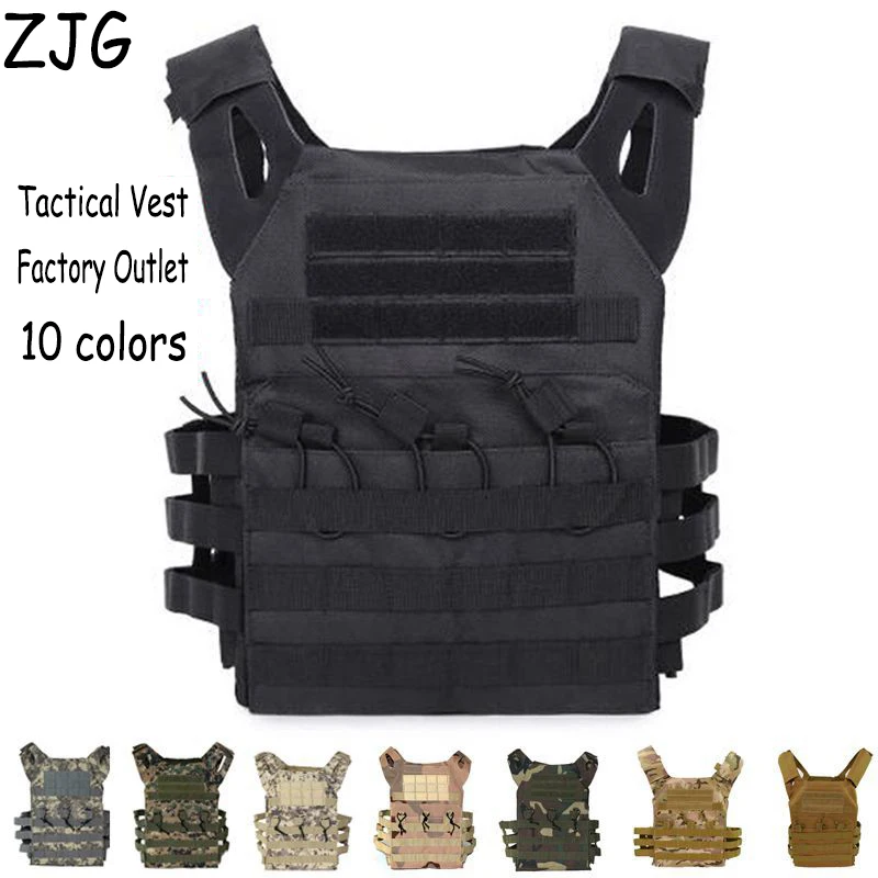 

Hunting Tactical Body Armor JPC Molle Plate Carrier Vest Outdoor CS Game Paintball Airsoft Vest Military Equipment