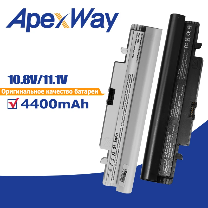 Batteria Per Laptop Apexway Per Samsung N143 N145 N148 N150 N250 N250P N260 N260P Plus Aa-Pb2Vc6B Aa-Pb2Vc6W Aa-Pl2Vc6B Aa-Pl2Vc6W