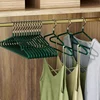 Clothes Hangers With Non-Slip Design, Traceless Clothes Racks, Sturdy Heavy Duty Coat Hangers 2