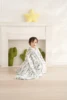 Elinfant Popular Digital Print Bamboo Cotton Muslin Swaddle Blankets High Quality 120*110cm Newborn Baby Bath Towel Wrap 4
