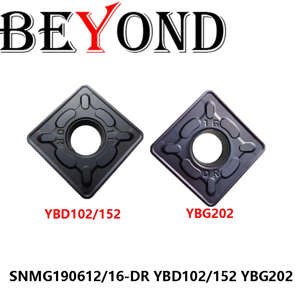 

Original SNMG190612-DR SNMG190616-DR YBD102 YBD152 YBG202 Carbide Inserts SNMG Turning Tools Cutter CNC SNMG190612 DR BEYOND