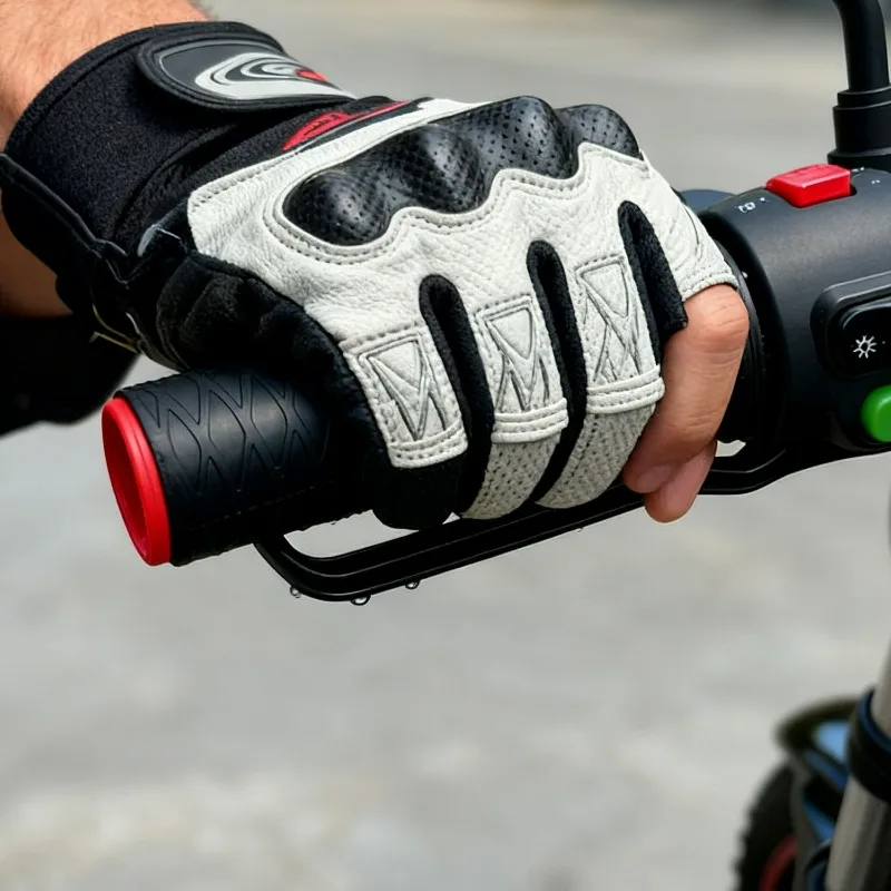 Universal Motorcycle Handlebar Cover Self Shrinking Handlebar Brake Cover Non-slip Silicone Riding Equipment Protective Covers