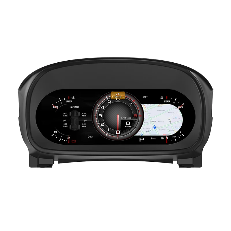 Panel de Instrumentos Digital KD con Pantalla LCD de 12.3 Pulgadas para Chevrolet Malibu 2009-2014, Cabina Virtual, CarPlay, Android Auto, Navegación GPS 1