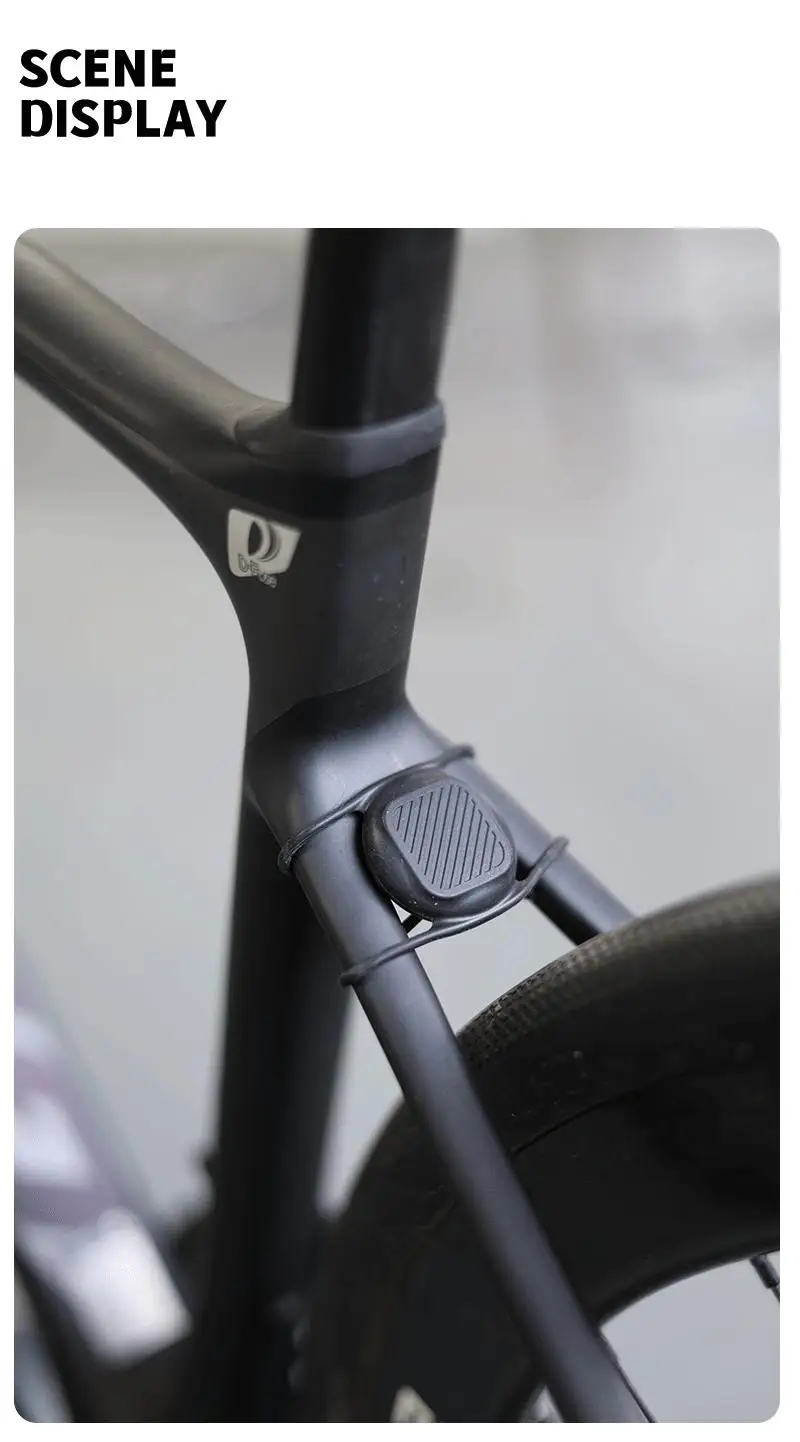 Tragbare Mehrzweck-Airtag-Abdeckung, wasserdicht, ultraleicht, Silikon, Fahrrad-Airtag-Hülle, Find My GPS-Tracker für iOS/Android – Detail 4