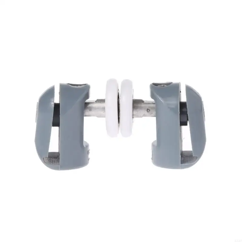LXAF 8 Pcs Single Shower Door Rollers Runners Pulleys Guides 25mm Diameter