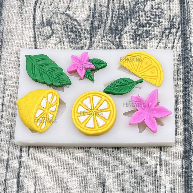 Citrom Narancssárga Virág Szilikon Penész Cukorcraft Csokoládé Cupcake Sütő Fondant Sütemény Díszítő Szerszámok - Image 3