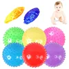 3Pcs 16cm Interactive Games Kids Inflatable Ball Rubber Toy Baby Cartoon Thorn Large Balloon Developmental Children Ball Toys 1
