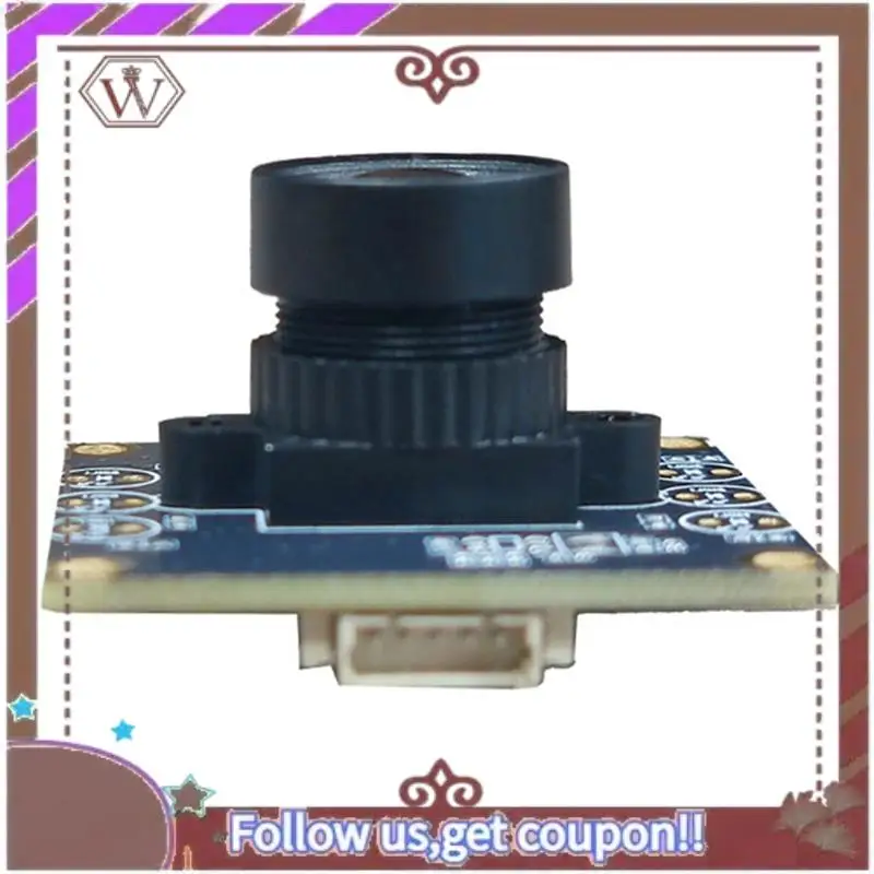 ABBG-10PCS 100도 카메라 모듈 1MP OV9732 1280X720 USB 프리 드라이버 수동 초점 2미터 케이블 포함 WinXP/7/8/10용