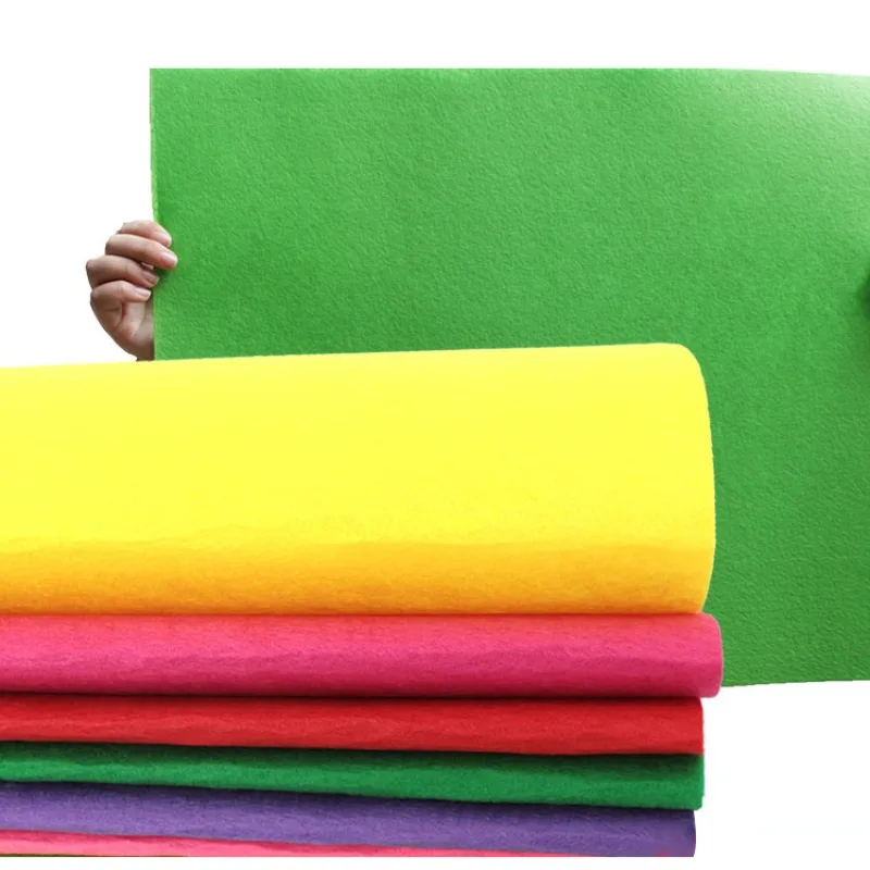 Premium 1mm Thick Square Felt Cloth for DIY Sewing, Crafts, and Home Decoration (40 x 50cm)