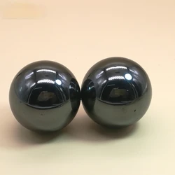 2 Pieces Of Black Polished Ferrite Magnetic Ball Diameter 33 mm Magnetic Bead Adult Office Decompression Toy Boy Magnet Gift hot