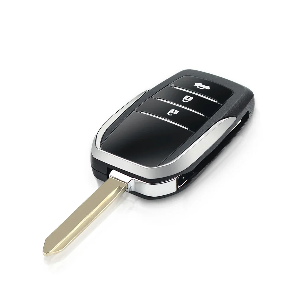 Remote Car Key Shell Fob 2/3 Button For Toyota Celica Avensis RAV4 Prado Camry TOY47 Blade Folding Flip Key Case key case,car key shell,key shell