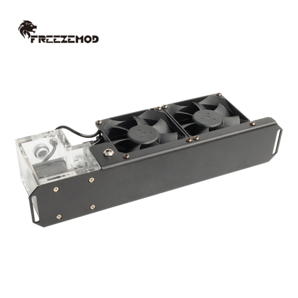 Zemod-mini Radiador Refrigerado a Água Módulo de Dissipação de Calor Módulo Aio Ventilador Duplo 160 mm 2000rpm 8cm Slmz-z-t - Imagem 2