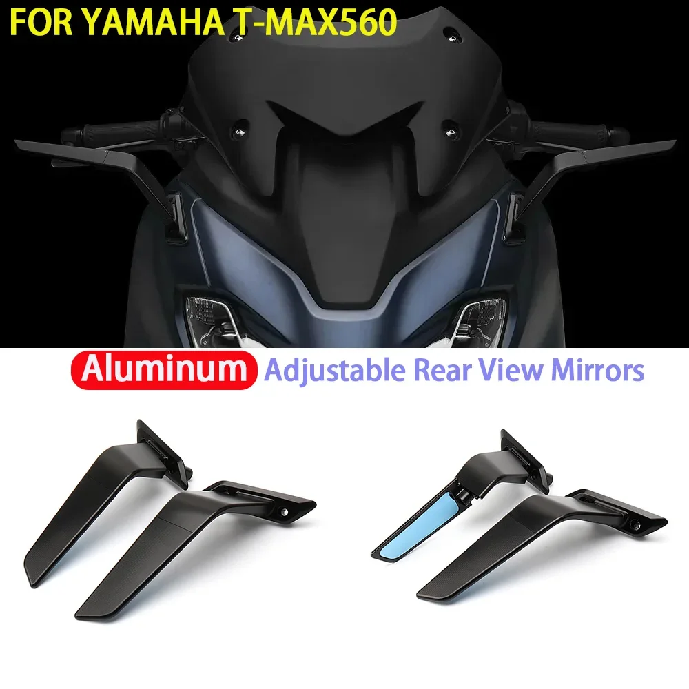 

New Motorcycle wind wing Rear View Mirrors for YAMAHA T-MAX560 T-MAX 560 TMAX560 TMAX 560 2022 2023 rearview mirror side mirrors