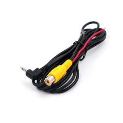 Premium AV to RCA Female Adapter Cable - 2.5mm AV Jack to RCA Connector - 1pcs (2.4M)