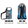 2/5/10/20/30L Outdoor Camouflage Waterproof Dry Bags Portable Rafting Diving Dry Bag Sack PVC Swimming Bags for River Trekking 1