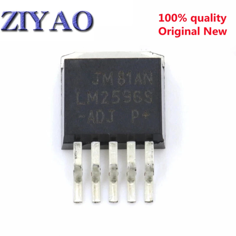 10Pcs/Lot Lm2596S-5.0 Lm2596S-Adj Lm2596S Lm2596 2596 To-263 In Stock