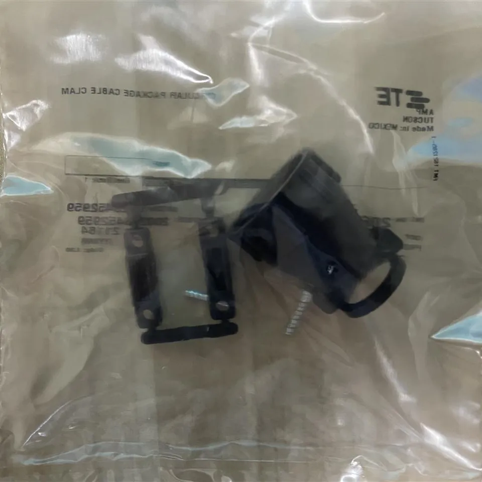 

5 шт. TE 182661-1 206070-8 черный 182661-1 зажим для кабеля заднего корпуса 17,86 мм 15/16-20 UNEF оригинал