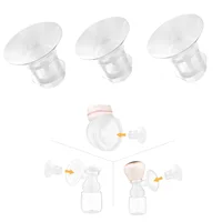 17mm 19mm 21mm Breast Milk Pump Flange Inserts Breast Converter Practical Breast Pump Replacement Accessories 1