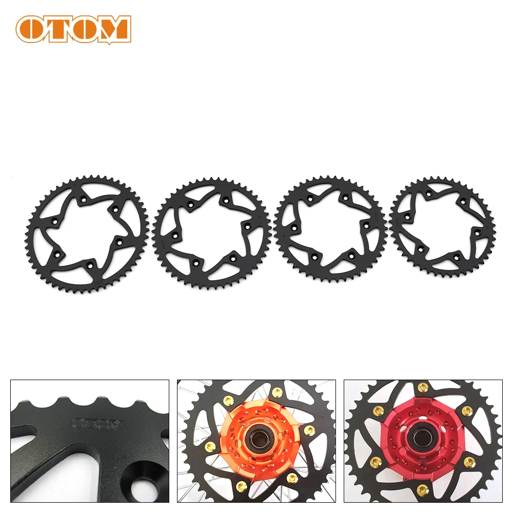 OTOM Chain Wheel 51T Bicycle Motorcycle Chain Sprockets Rear Back Crank Sprocket For HONDA CR125R CR250R CRF250F CRF450X CRF450R