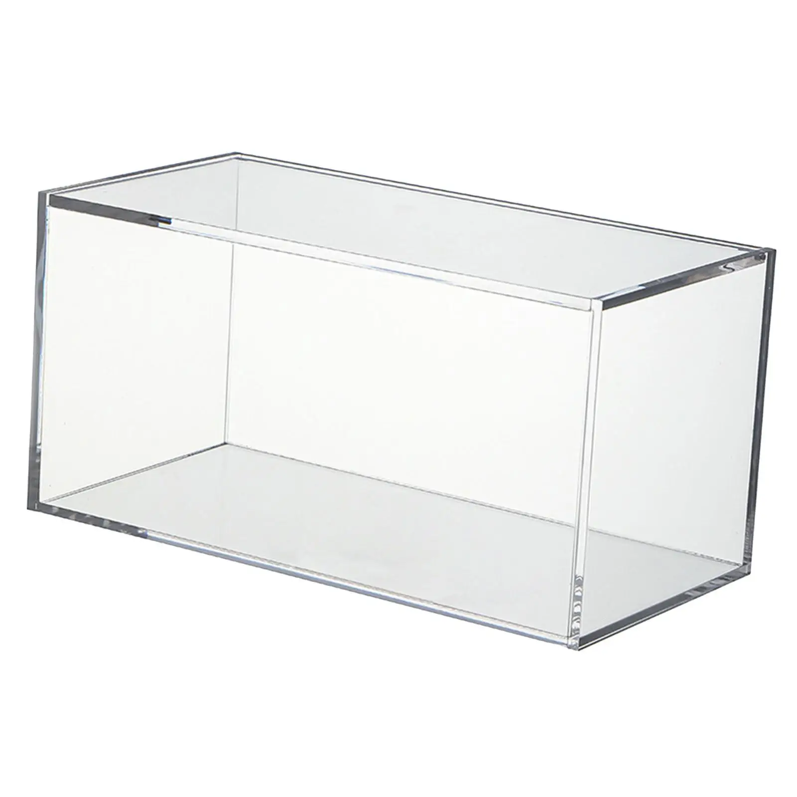 Acrylic Storage Box With Lid Home Dustproof Display Case
