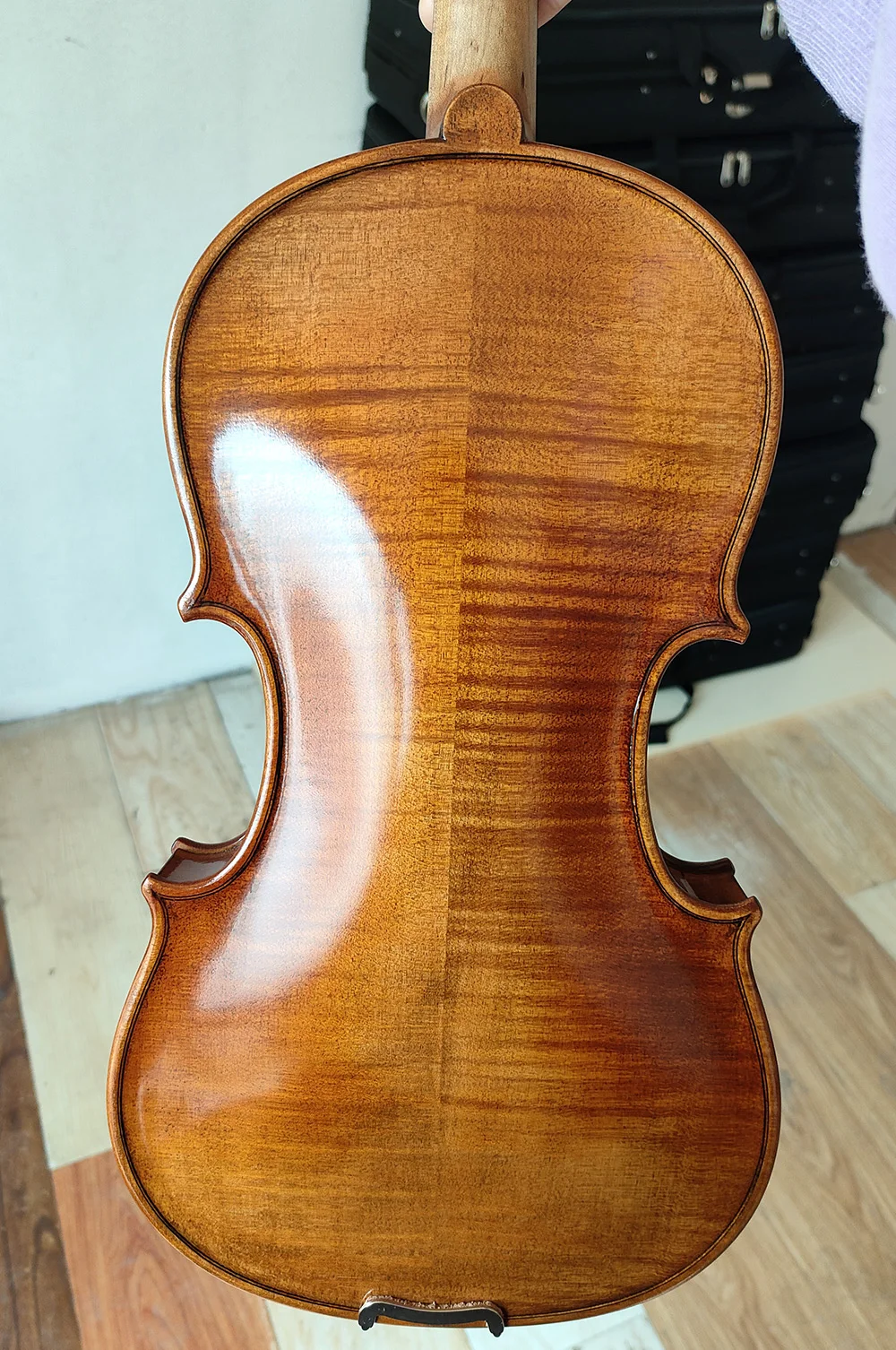 7/8 Size Violin Antonio Stradivarius 1714 Soil Professional Violin Size 7/8 #3606 Violine European Wood Hand Made