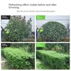Compact Brushless Hedge Trimmer with Dual Blade and Arc-shaped Cutter for Precise Trimming and Shaping 2