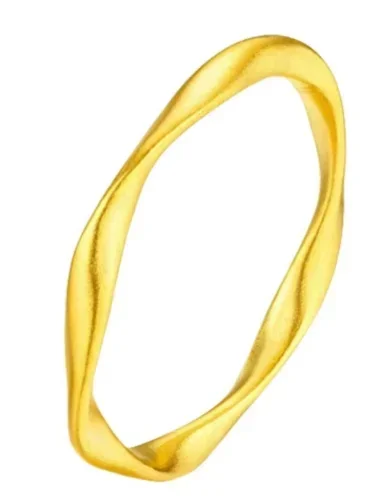 18k Non Demolding Women's Finger Ring Size 9 10