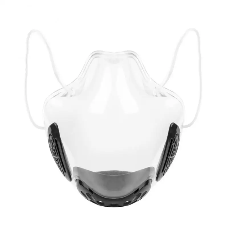 1~4SETS Splash Mask High-elastic Transparent Masks Visor Face Shield Dust-proof Durable Lip Language Face Mask Breathing Mask 5