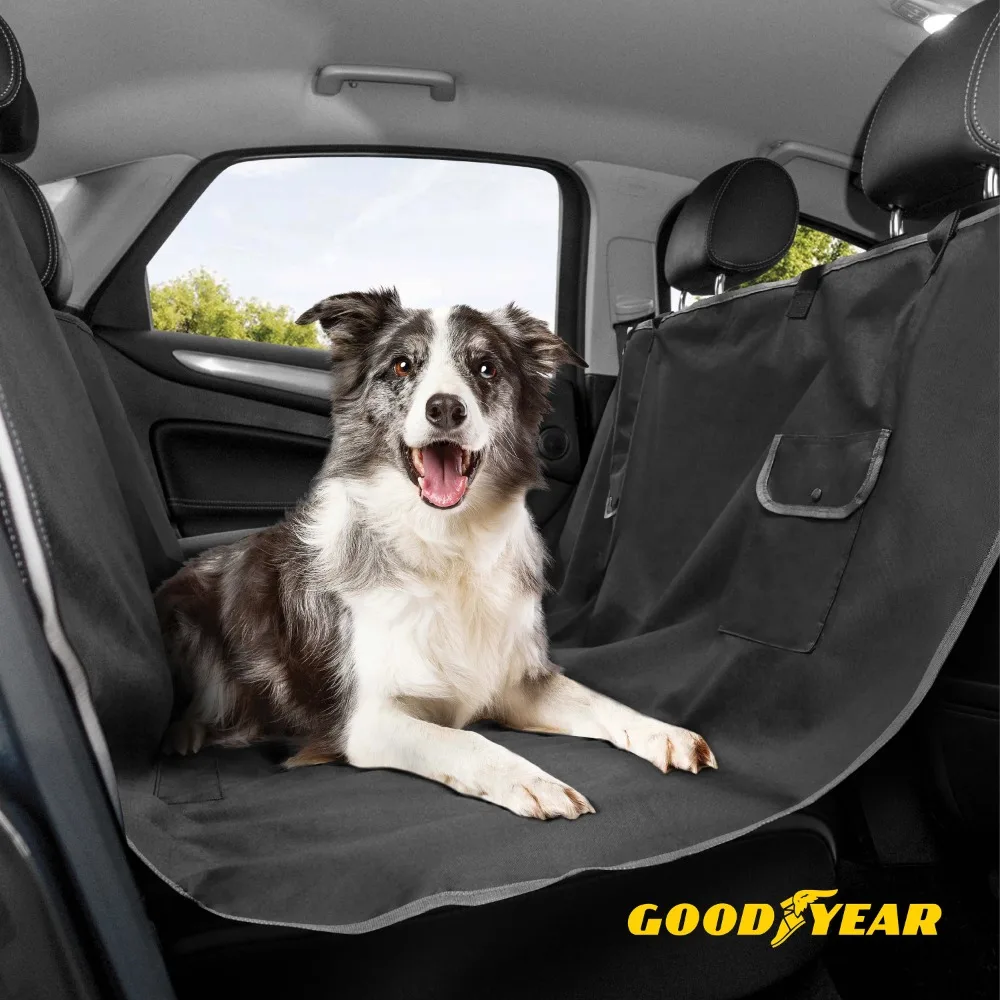 

Goodyear Dog Hammock Car Seat Cover, Waterproof Car Seat Protector for Pets