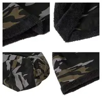 Autumn And Winter New Camouflage Cotton Velvet Hat Warm Stylish And Fleece Cap Pile Cap Outdoor Male Female 3