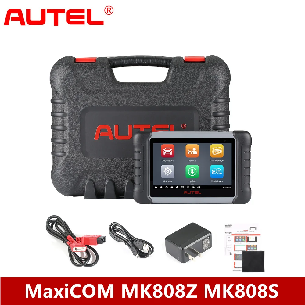 Autel MaxiCOM MK808Z все системы диагностический планшет с EPB/SAS/BMS/ DPF Сброс функции обновленная версия MK808