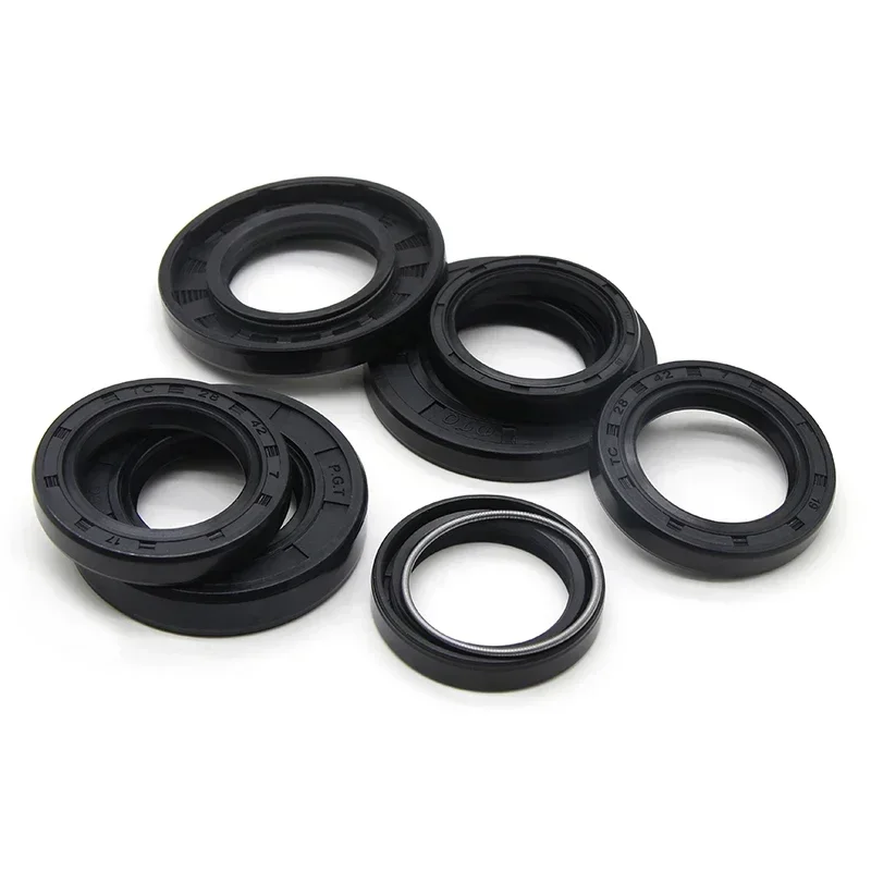 NBR 오일 씰 ID 28mm TC-28*35/38/40/42/45/47/48/50/52/55/56/62*4/5/7/8/10/12mm 니트릴 고무 샤프트 이중 립 오일 씰 가스켓