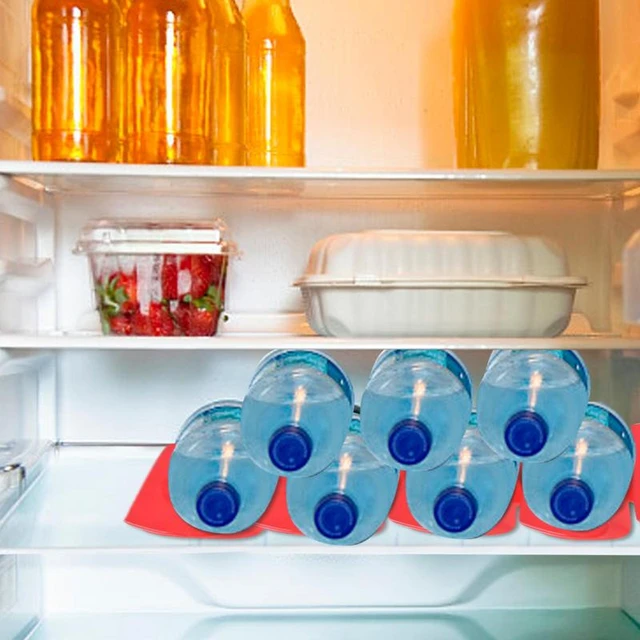 Organizador de latas de bebidas, dispensador de almacenamiento de botellas  de agua para refrigerador - AliExpress