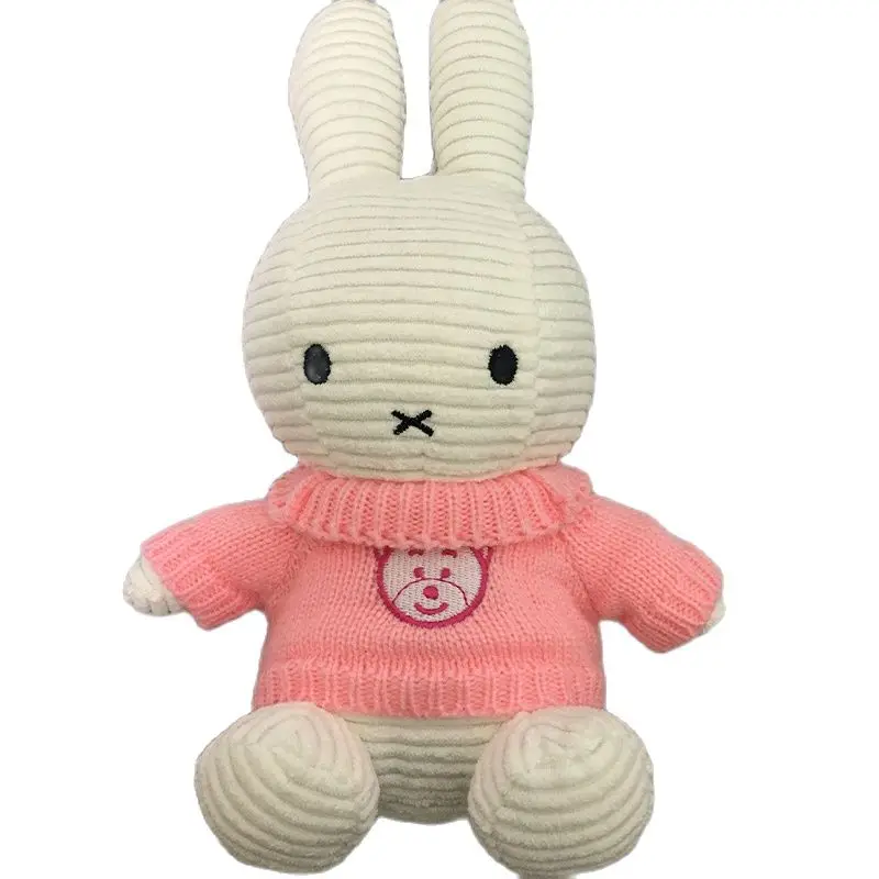 thumbnail image 1 of White Rabbit Doll Toy Kids Sleeping Backrest Pad Cute Plush Rabbit Baby Accompanying Doll Children's Birthday Gift, 1 of 5