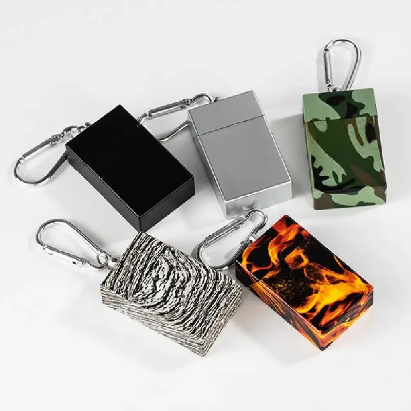 Portable Ashtray metal ashtray stainless steel ashtray cigarettes ashtray portable ashtray With Keychain Drawer Ash Holder Stainless Steel Cigarette Tray For Outdoor Car Travel Mini Ashtray Container