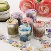 50mm*2m Lace Flower Landscaping Material Decor PET Tape roll Creative Journal Collage Scrapbooking Stationery School Supplies 3