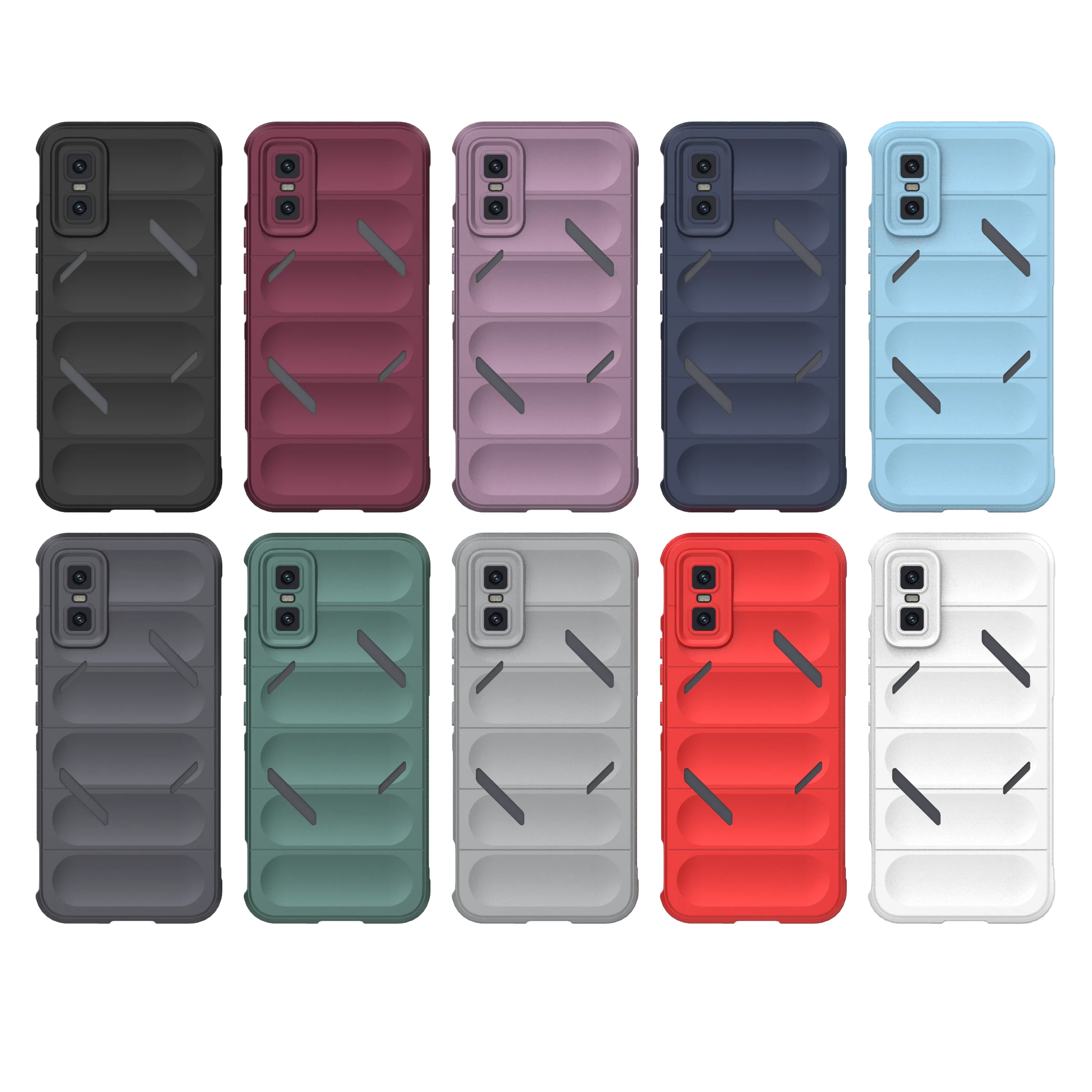 Liquid Silicone Fashion Classic Non-Slip Protective Bumper Case - High Quality