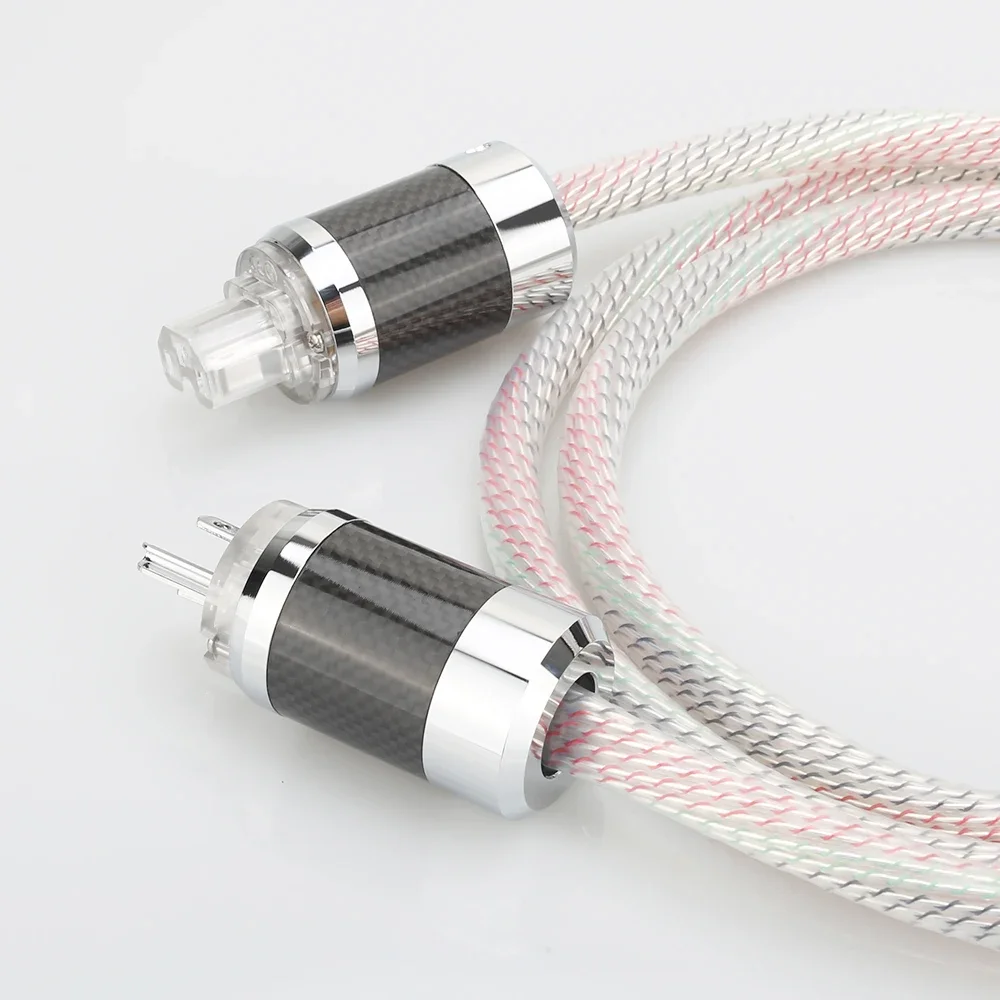 high Quality audio US / EU Power Cord Amplifier CD Player power cord cable Hifi audio power cable