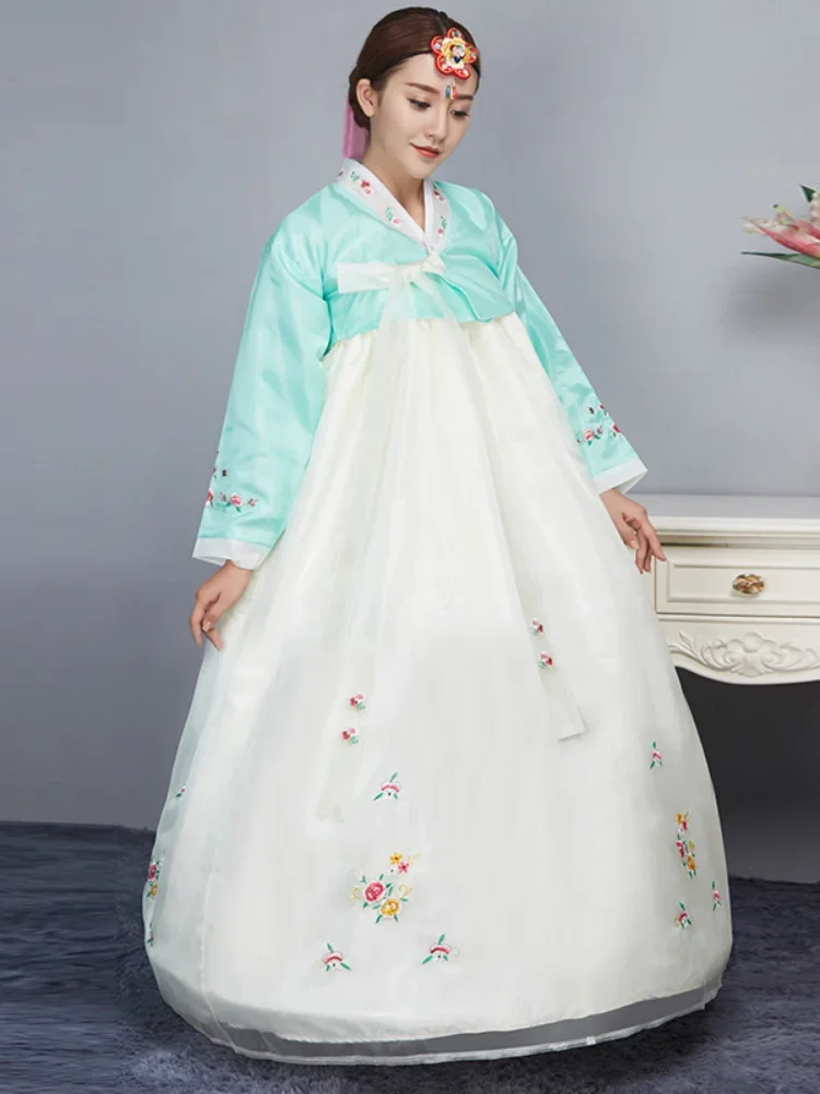 New Year Korean Traditional Korean Hanbok Female Palace Hanbok Dress Ethnic Minority Dance Stage Costume
