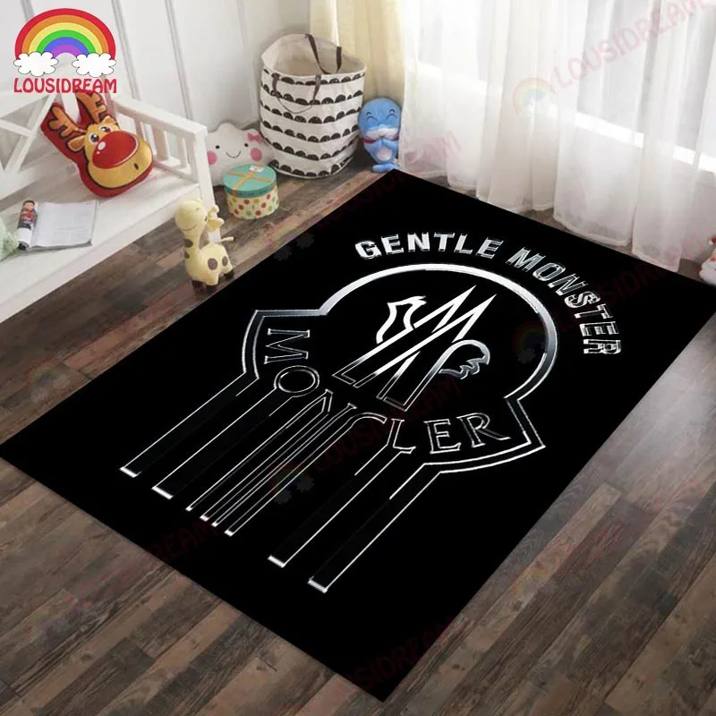 

Fashion Brand Logo Custom Carpet for Living Room Bathroom Floor Mat Carpets Area Rug Rugs for Bedroom Home Carpet Play Mats
