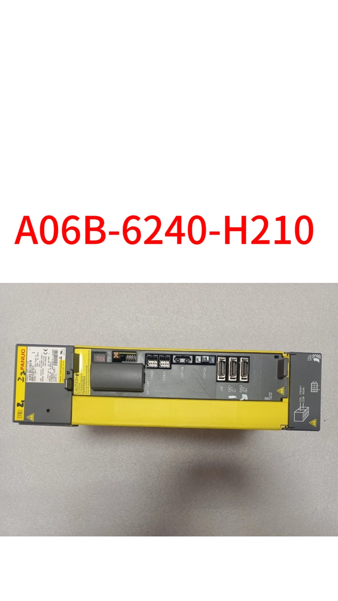 

Second-hand A06B-6240-H210 test ok