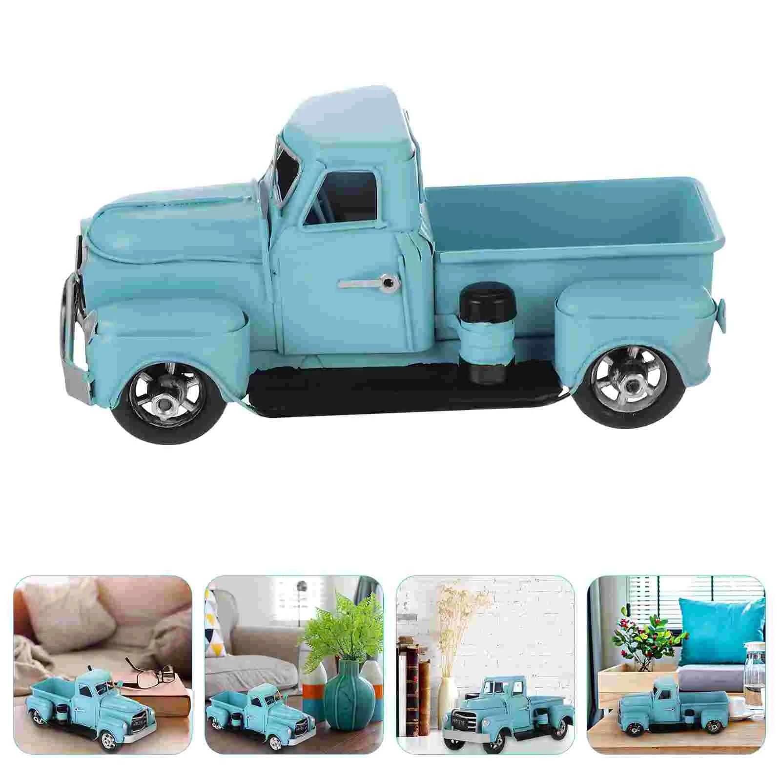 

Style Vintage Truck Decor Iron Car Truck Model Adornment